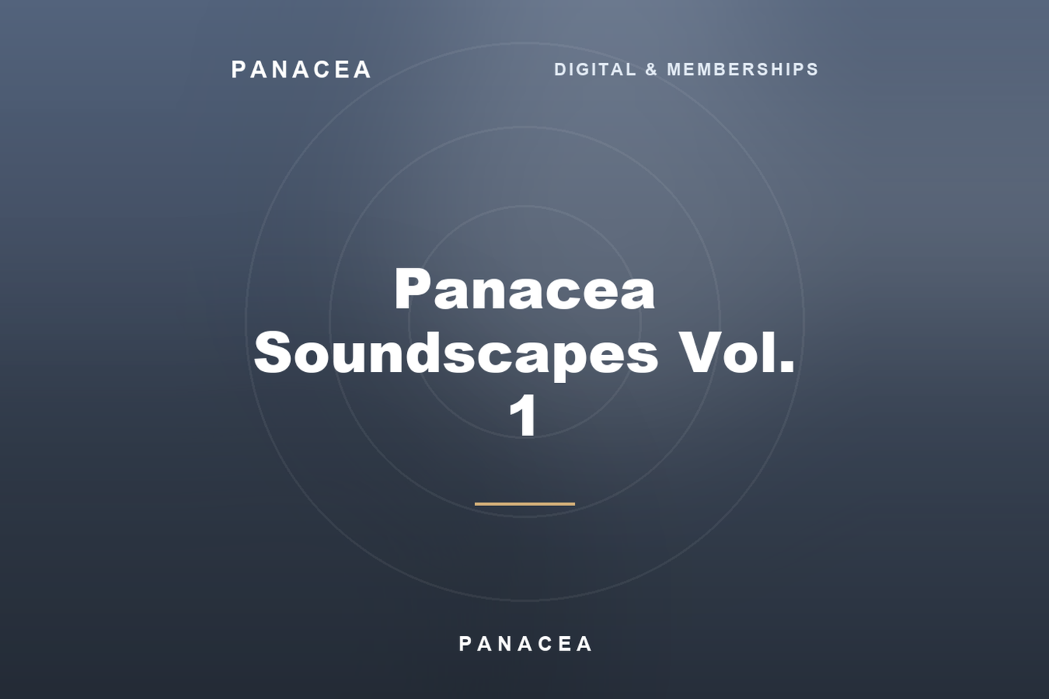 Picture of Panacea Soundscapes Vol. 1